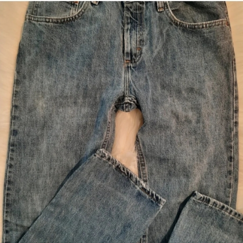 Mens Wrangler Jeans - Straight Leg - Denim JeansMens Size:29-30